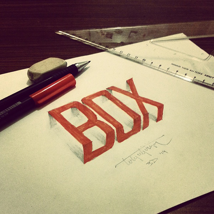 Incredible-3D-Calligraphy-and-Lettering