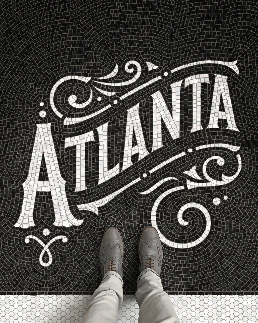 Typographic-Mosaic-Illustrations
