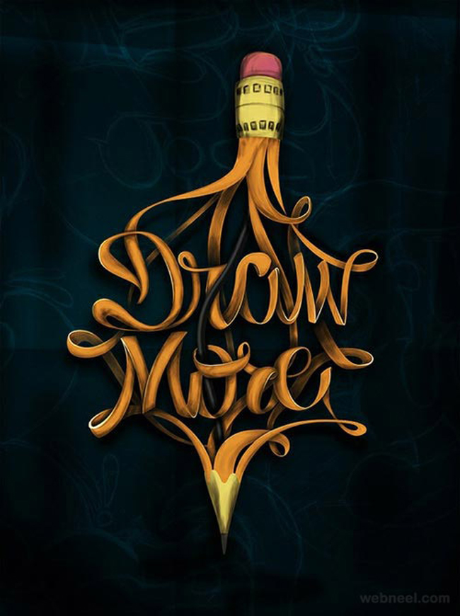 Typography Art Work Ideas