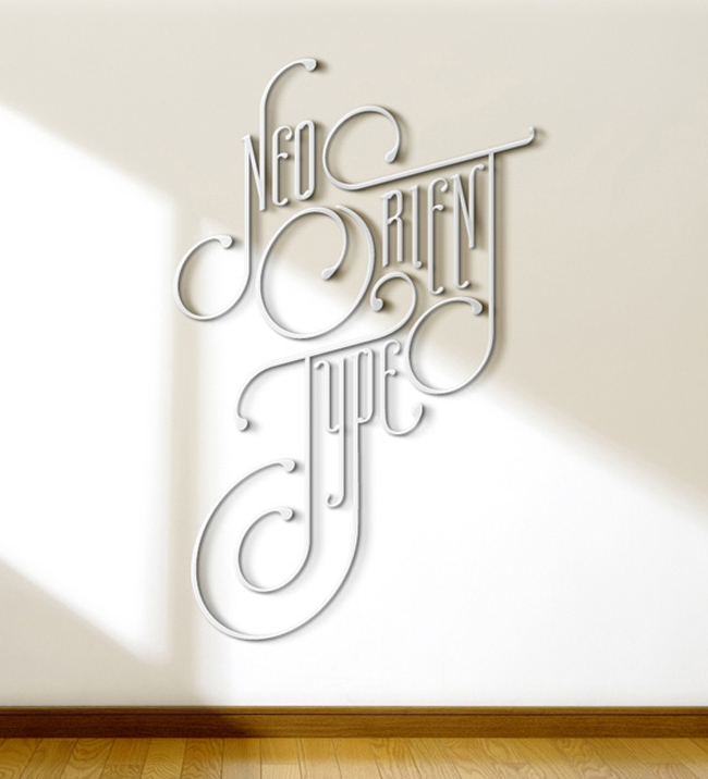 Typography Art Work Ideas