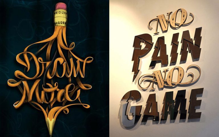 Typography Art Work Ideas