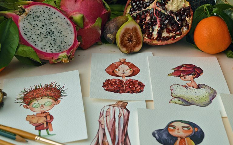 Fruits as Characters
