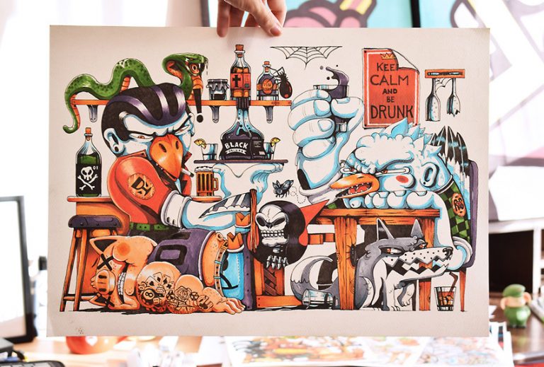 Handmade-Artworks-Illustration