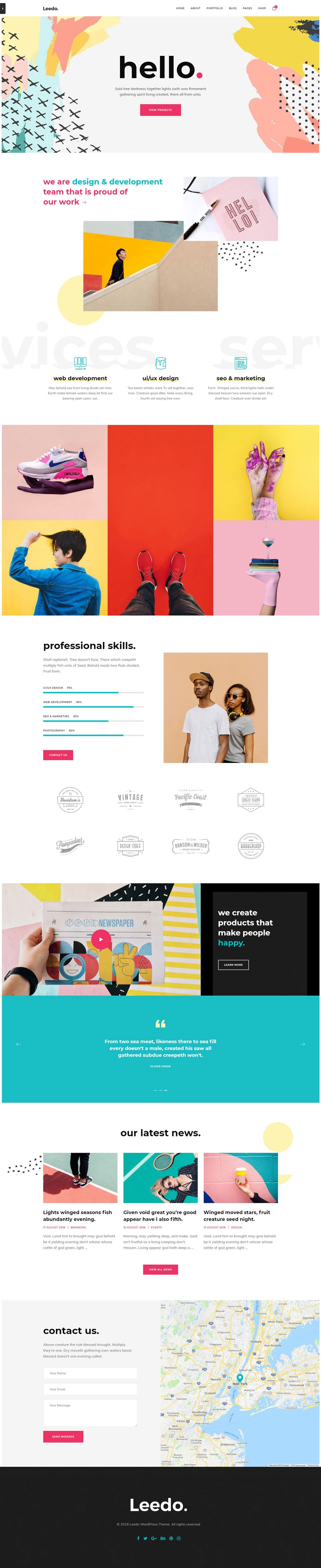 Best WordPress Themes and Web Design for Creatives