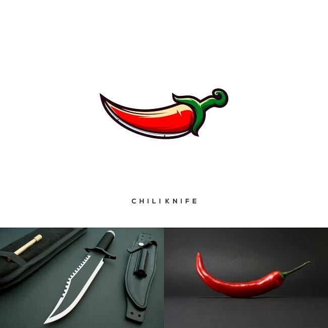 Clever Logos by Combining Two Different Things into One