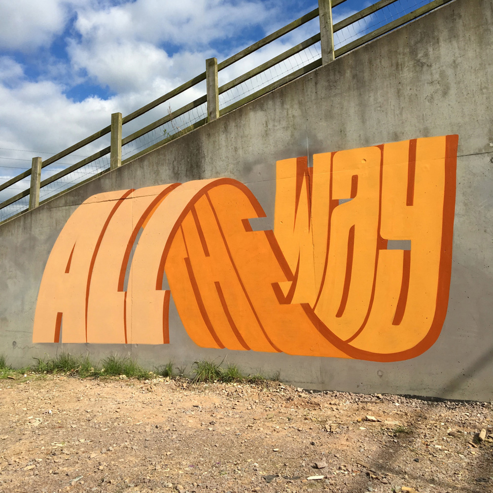 Multi Layered Lettering