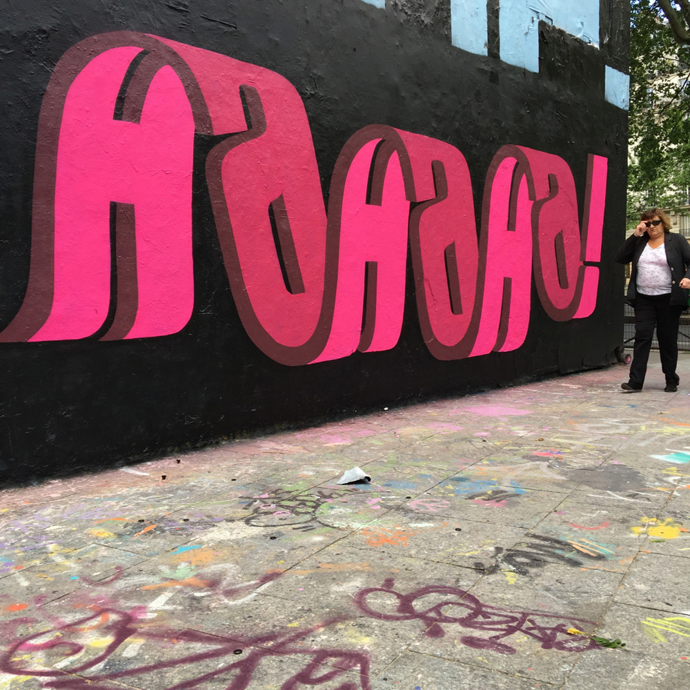 Multi Layered Lettering