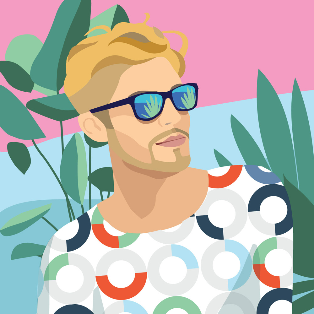 Colorful Portrait Illustrations