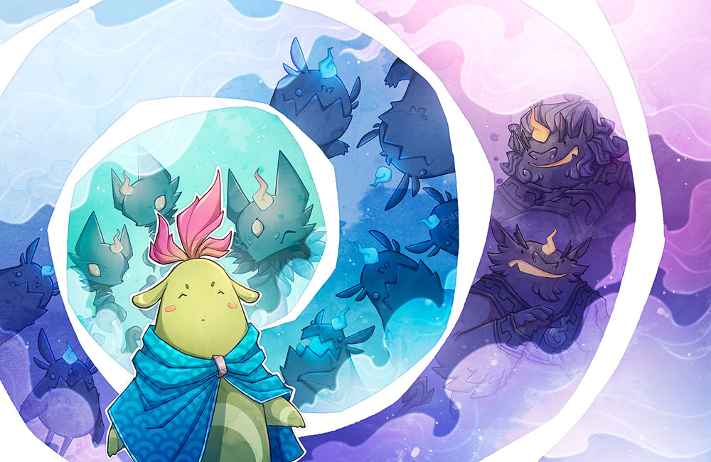 Land of Now Illustration Character Design
