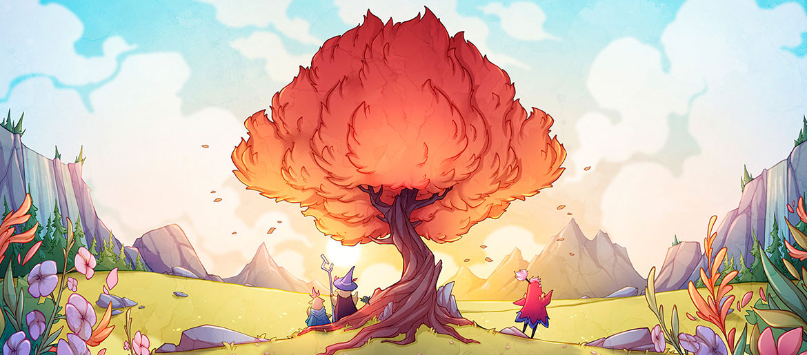Land of Now Illustration Character Design
