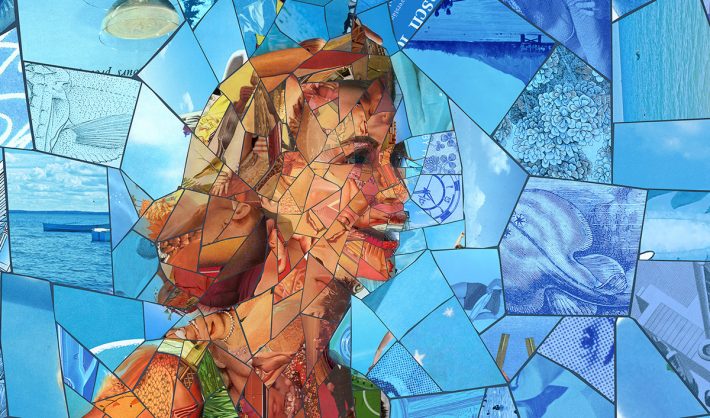 Awesome Digital Mosaic Illustration