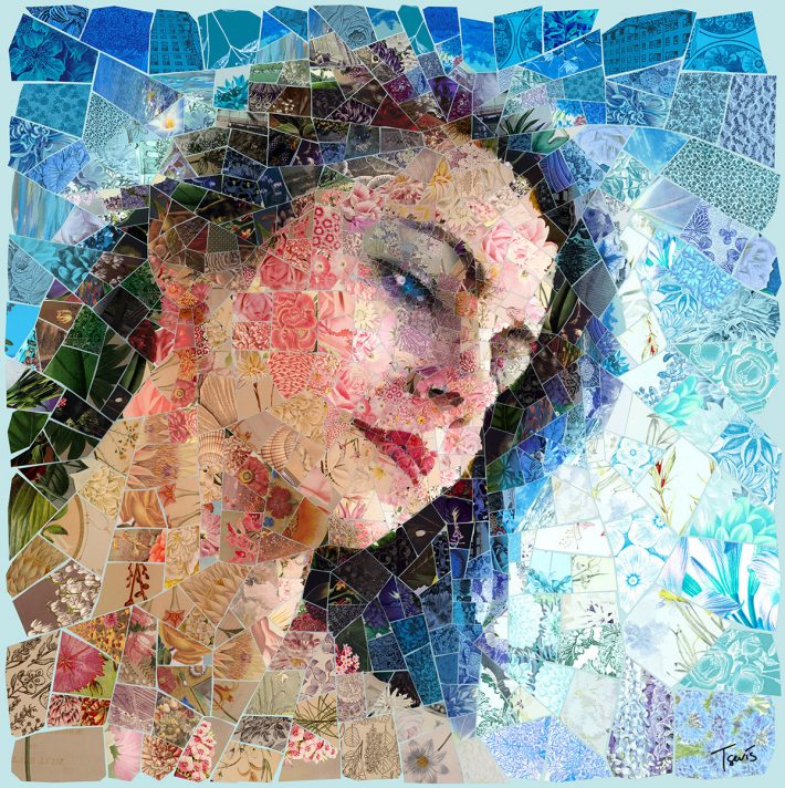 Awesome Digital Mosaic Illustration