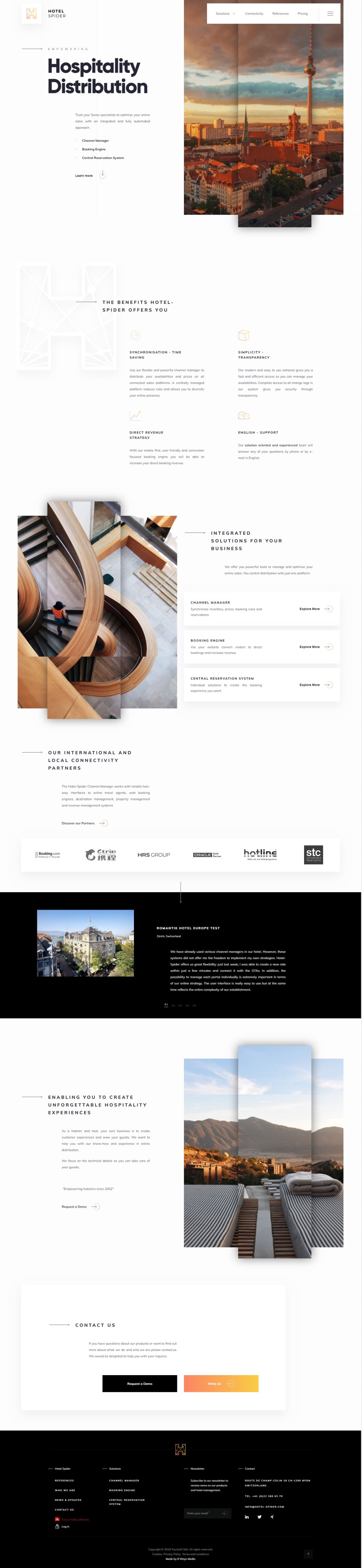 Hotel Web Design Inspiration