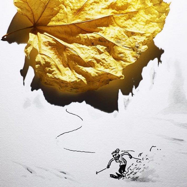 Turn Shadows into Ingenious Illustrations