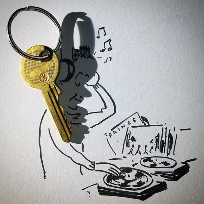 Turn Shadows into Ingenious Illustrations