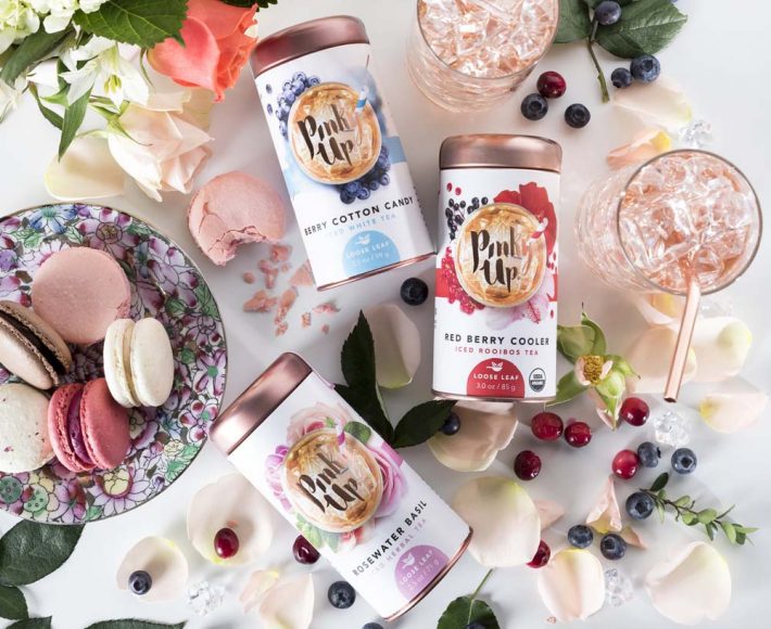 Pinky Up Tea Packaging Design