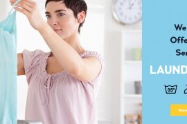 Laundry City - Dry Cleaning & Washing Services WordPress Theme