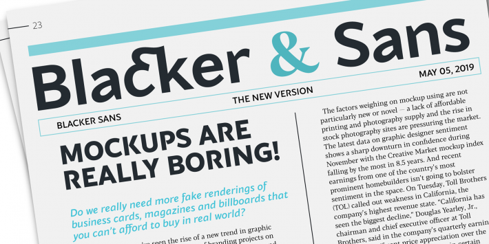 Blacker Sans Free Download