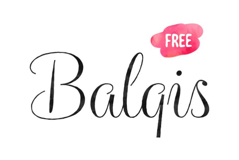 Balqis Free Font