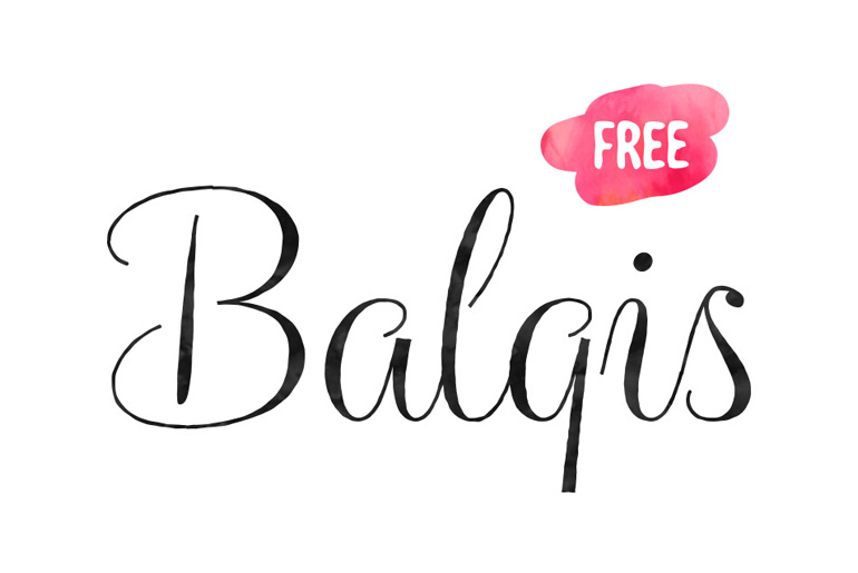 Balqis Free Font