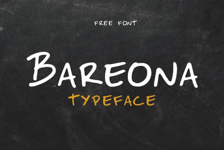 Free Handwritten Display Typeface