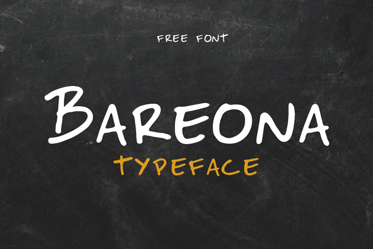 Free Handwritten Display Typeface