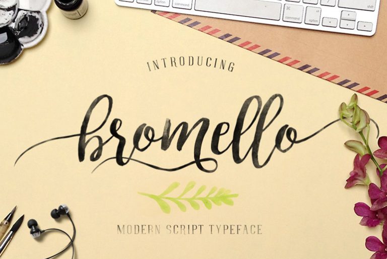 Bromello Font