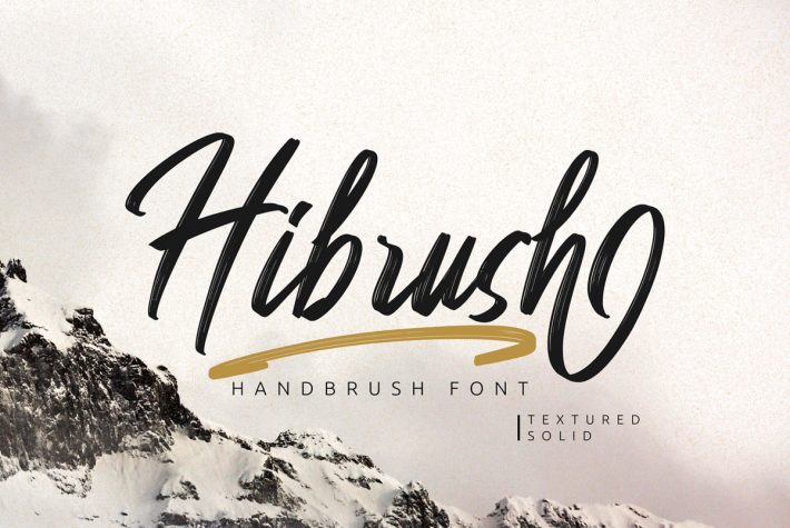 Hibrush Font