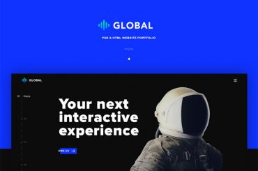 Global one page template