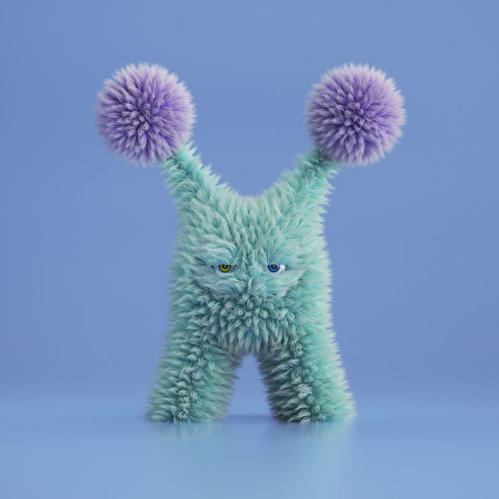 Furry Monsters Character Designs