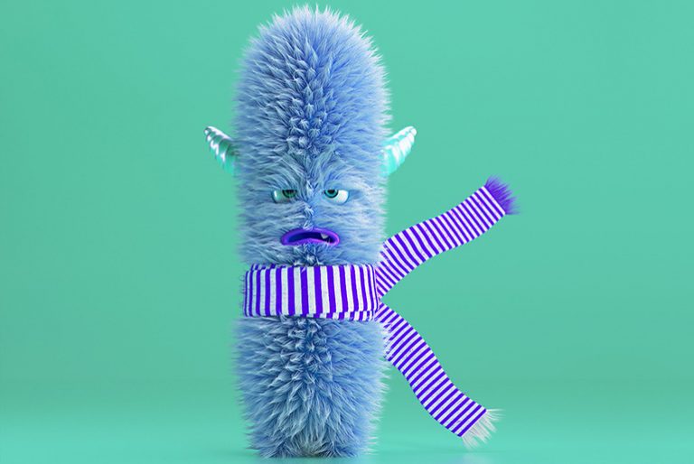 Furry Monsters Character Designs