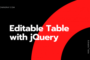 Creating Live Editable Table with jQuery