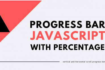 JavaScript Progress Bar with Percentage