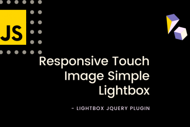 Responsive Touch Image Simple Lightbox jQuery Plugin