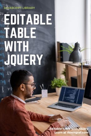 Creating Live Editable Table with jQuery - Tabledit v1.2.3