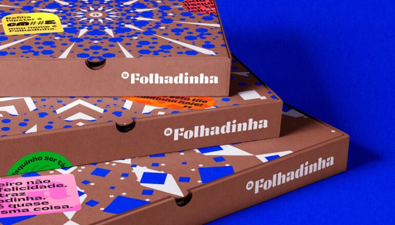 Folhadinha Arabic Branding and Packaging Design