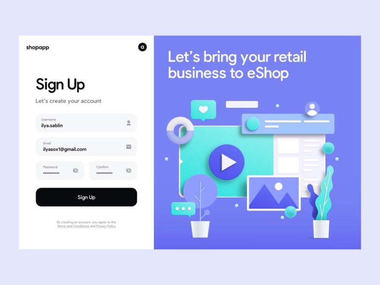 25+ Web Form Design Examples for Inspiration - Downgraf.com