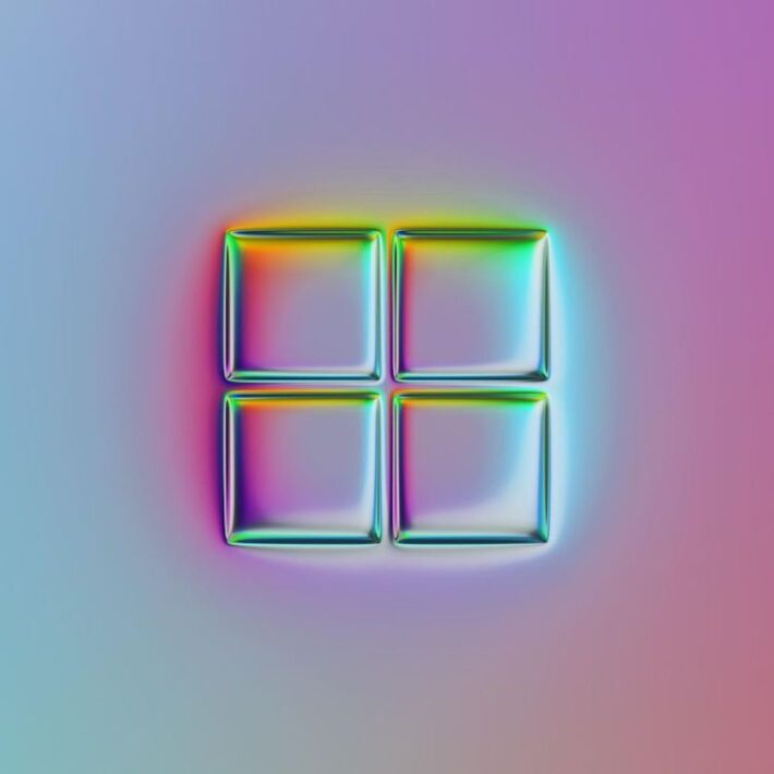 Renowned-Logos-Into-Holographic-Chrome-Icons