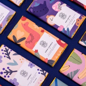 Harlequin Chocolate Packaging Design
