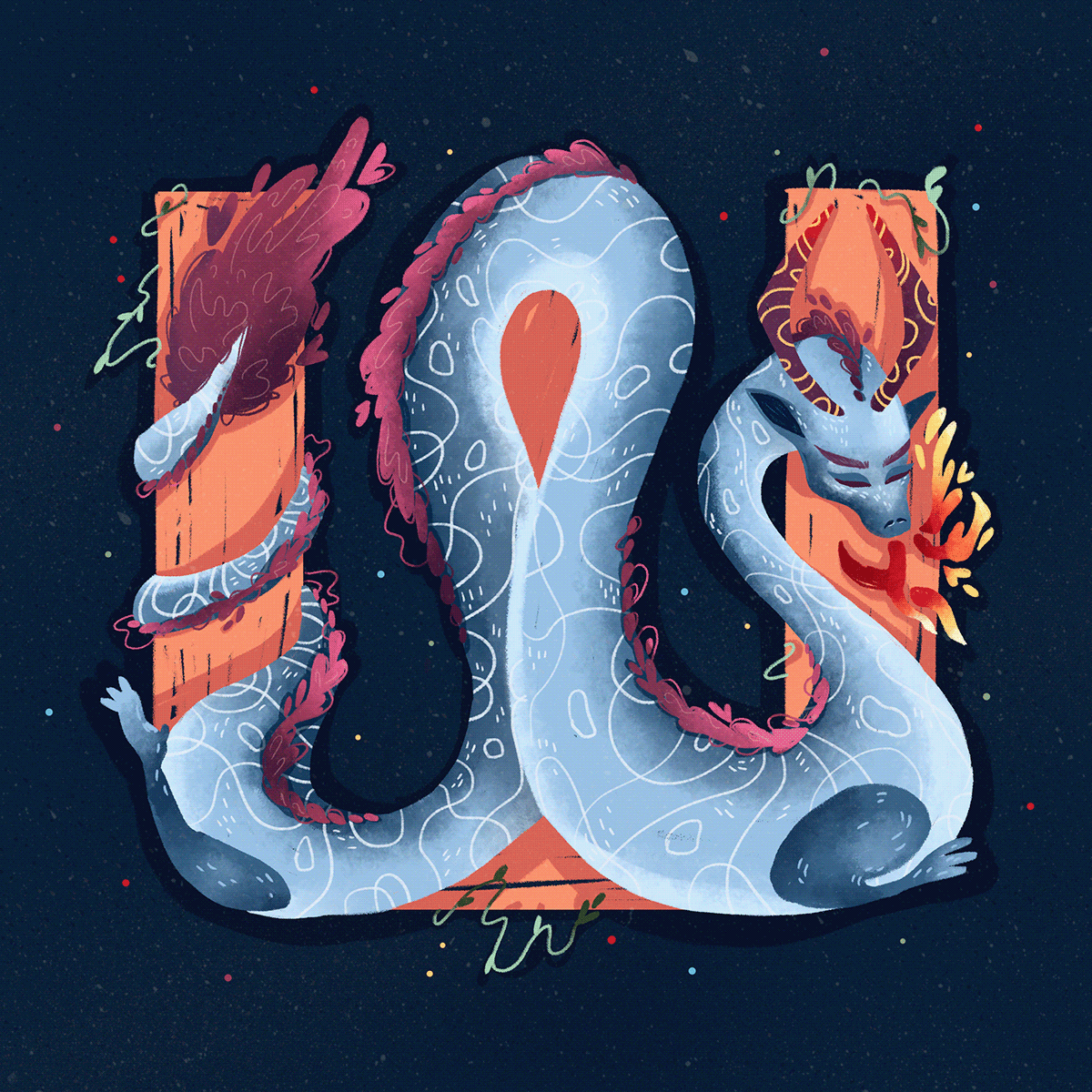 Russian-Alphabet-of-Mystical-Creatures