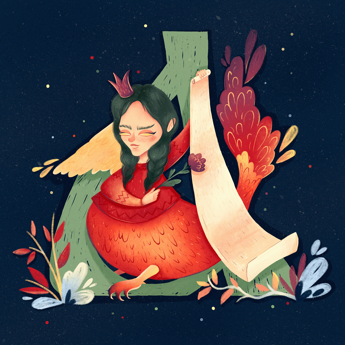Russian-Alphabet-of-Mystical-Creatures