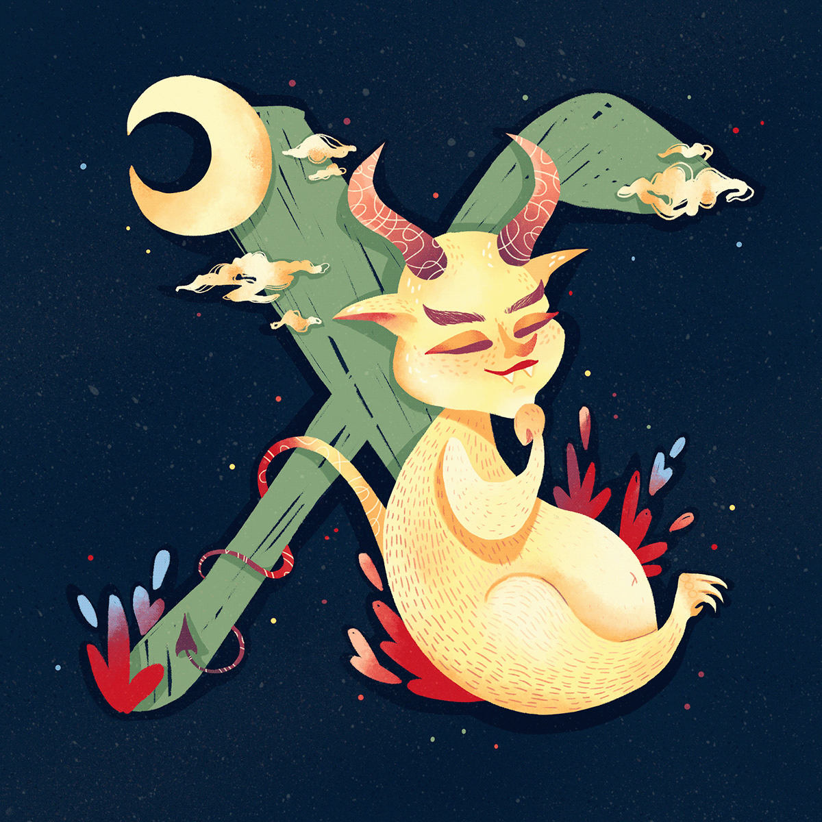Russian-Alphabet-of-Mystical-Creatures