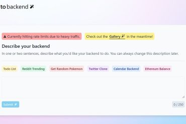 Auto Backend
