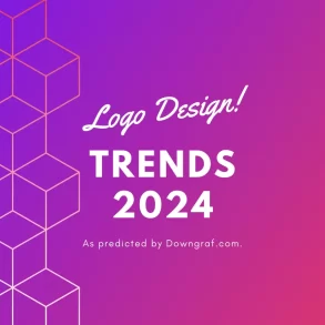 Logo Design Trends 2024 Predicted by Downgraf-com