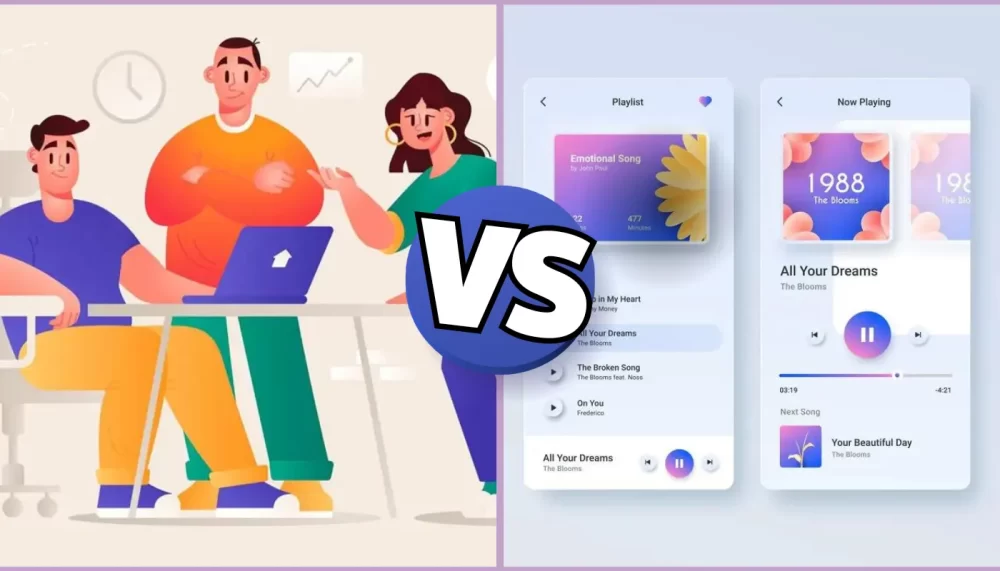 Flat Design vs Skeuomorphism: A Comprehensive Comparison