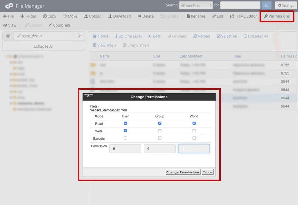How can file Permissions Enhance Security on a Server?