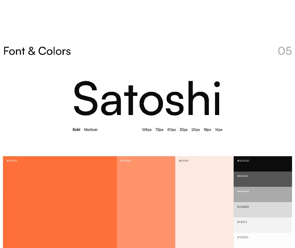 Beyerdynamic redesign concept showcasing a font and color scheme