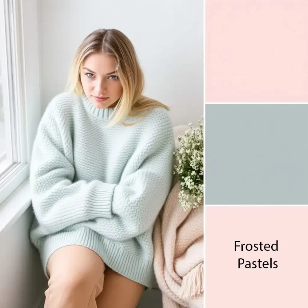 Color Trends for 2025 Winter Palette Inspirations Frosted Pastels