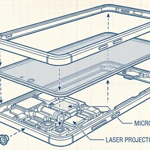 What if the next iPhone features a built-in holographic projector for 3D FaceTime calls and gaming