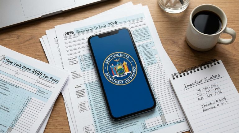 New York State Department of Taxation and Finance Telephone Numbers